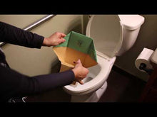 Load and play video in Gallery viewer, T-P Splash Guard / Disposable Urine Guard with Urine flow indicator.